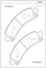 ASIMCO KD6347 Brake Pad Set, disc brake